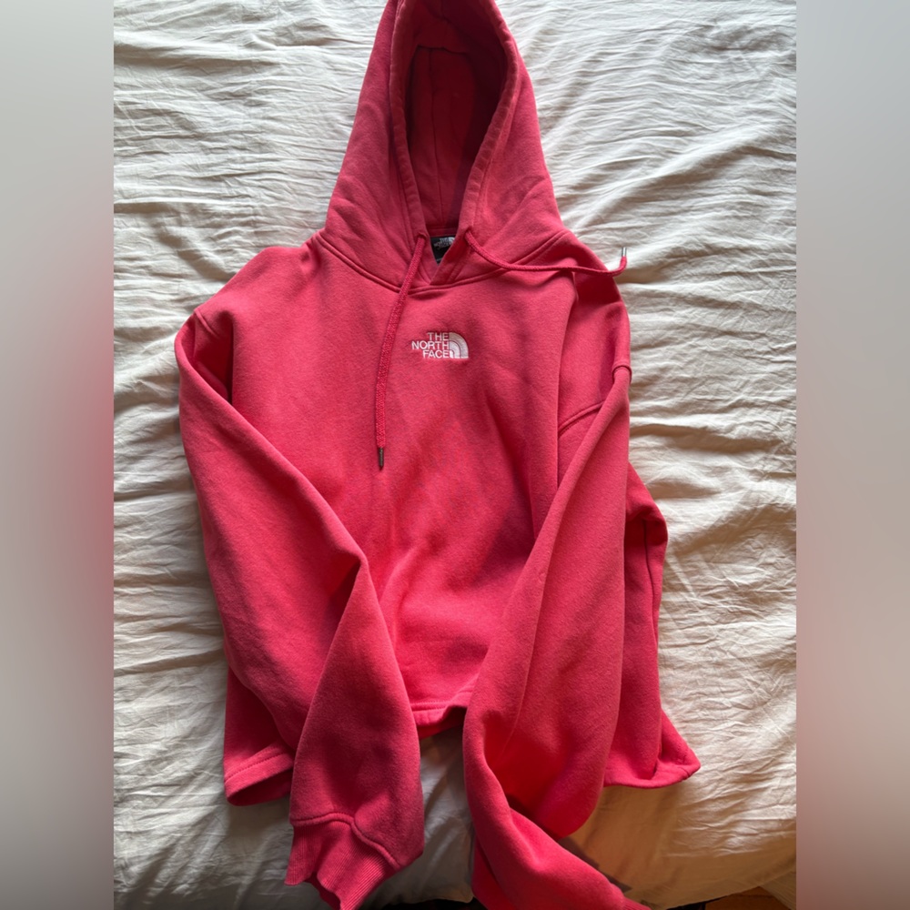 North face cropped hoodie
